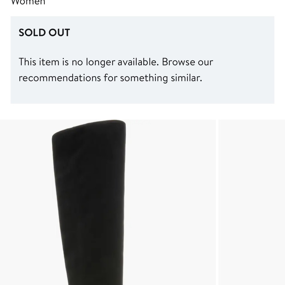 Veronica Beard Black Over the Knee Boots
